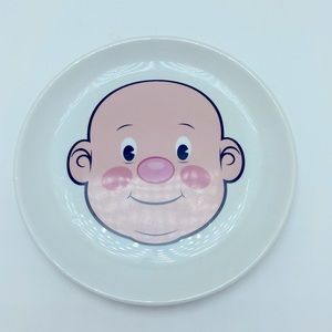 Fred Plays With His Food Ceramic Dinner Plate